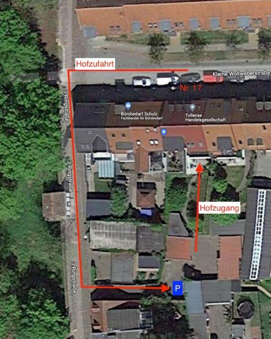 Freundliche Wohnung Mit Parkplatz Und Terrasse Neubrandenburg Exterior foto